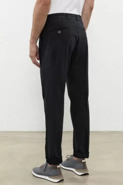 Garment-Dyed Cotton Chino Trousers>Peserico Sale